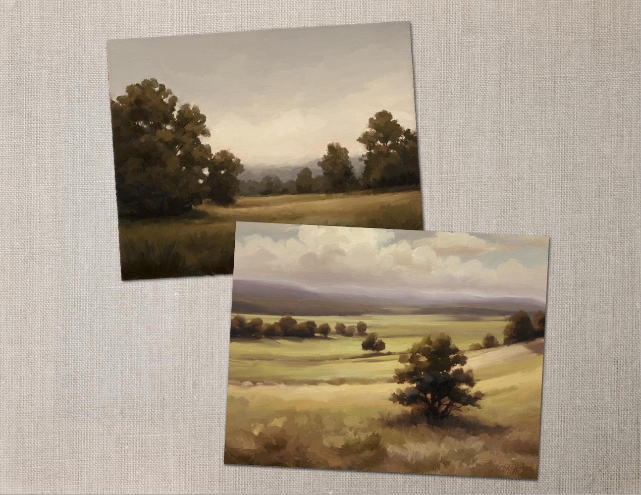 Landscape Painting Fine Art Print