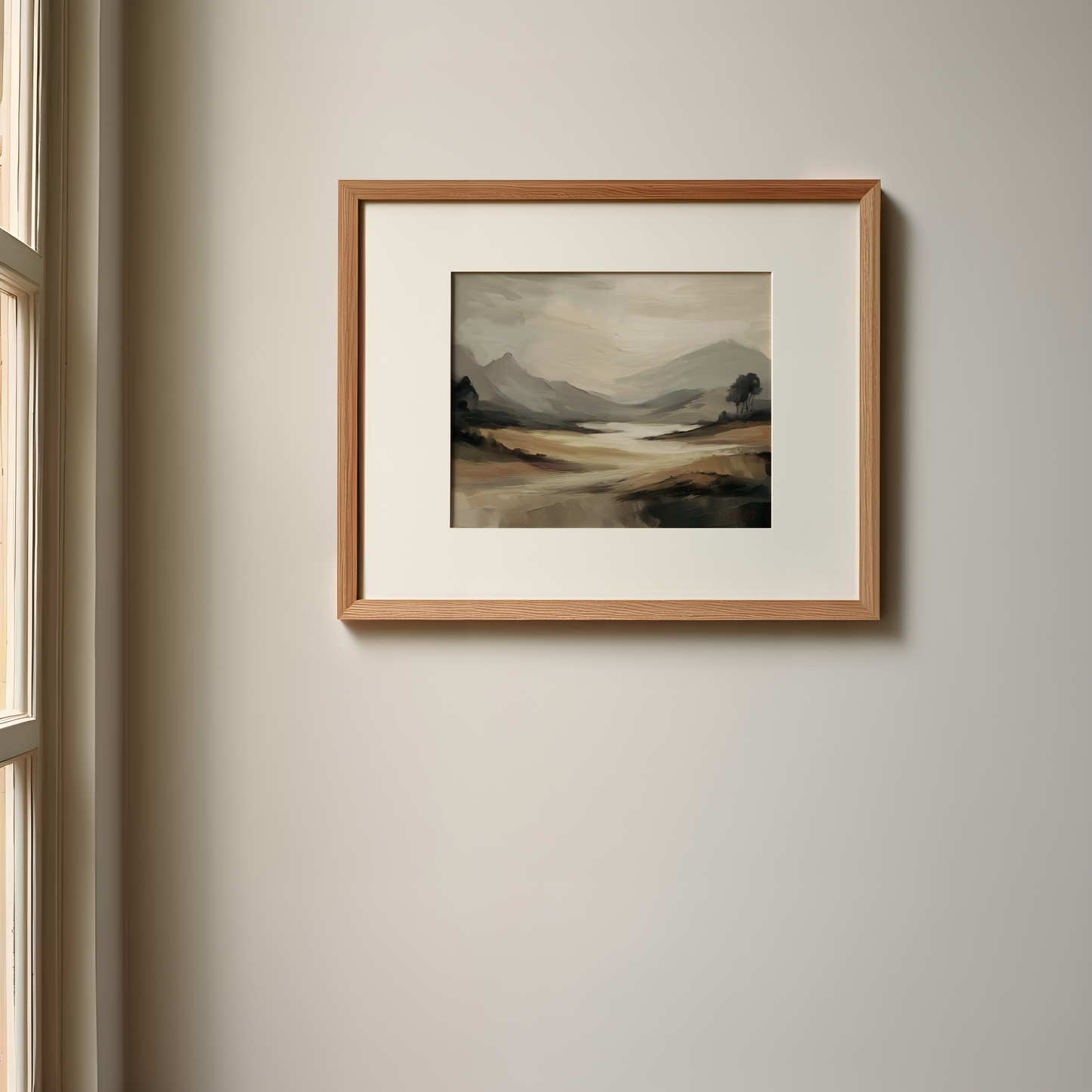 Abstract Landscape Painting Fine Art Print