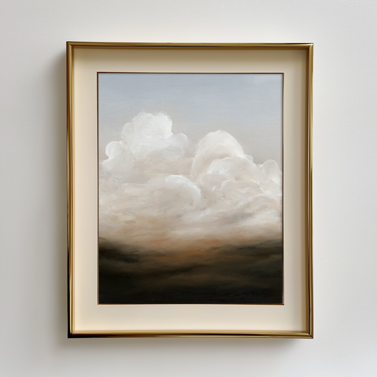 Storm Clouds Painting Fine Art Print