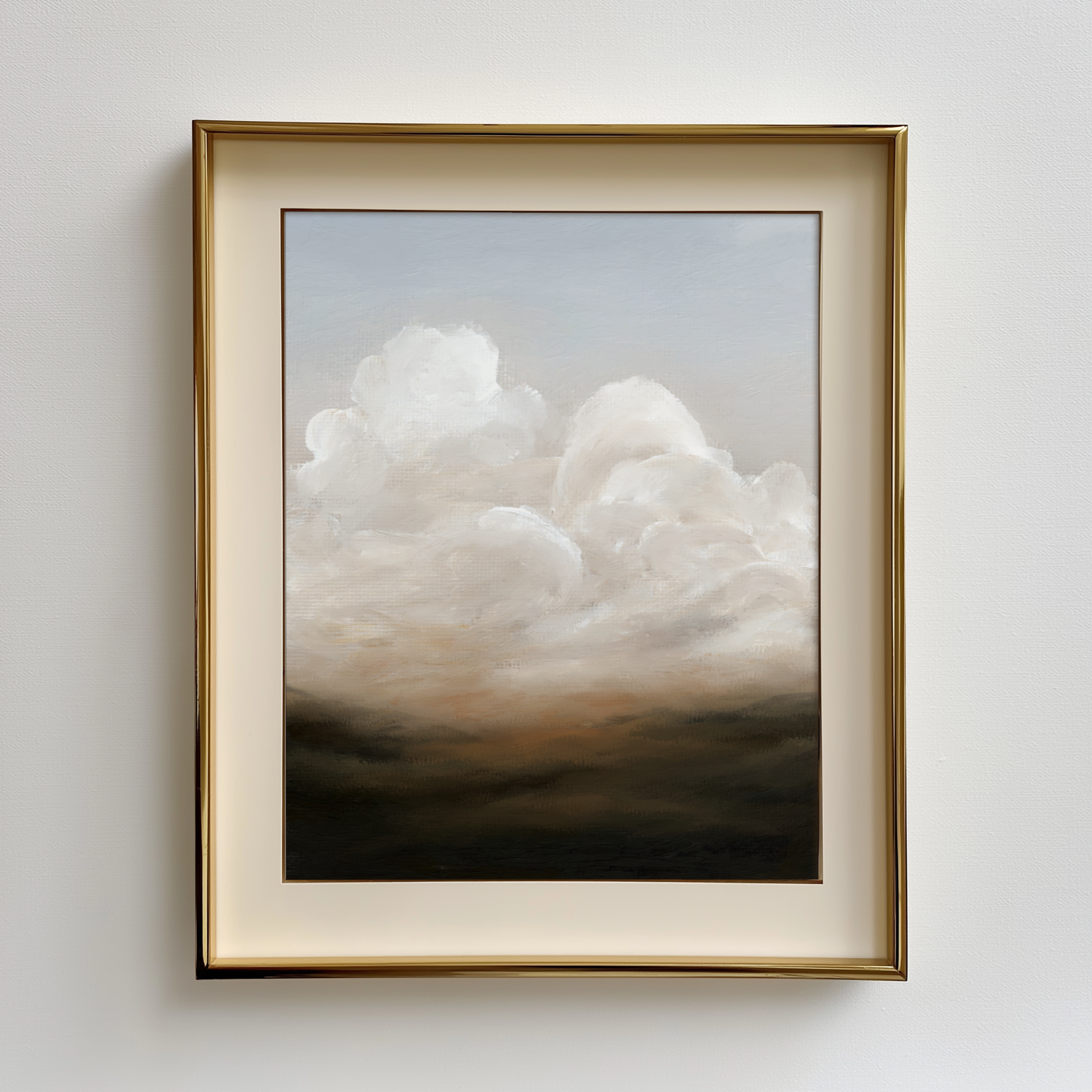 Storm Clouds Painting Fine Art Print
