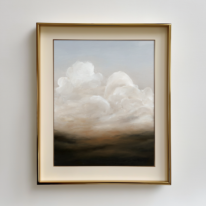 Storm Clouds Painting Fine Art Print